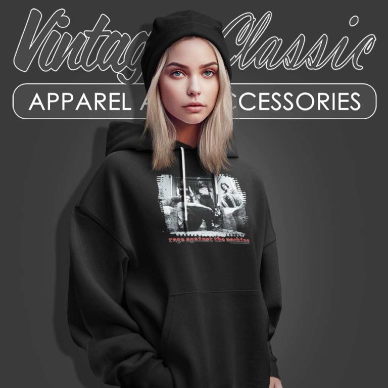 Rage Against The Machine Group Photo Hoodie Rage Against The Machine Group Photo Hoodie