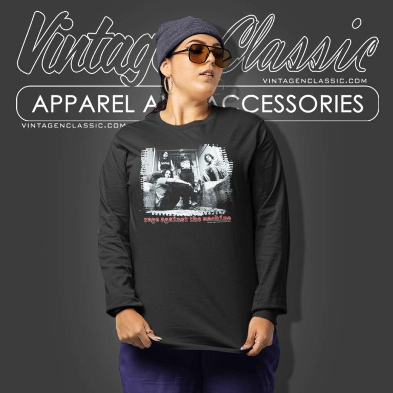 Rage Against The Machine Group Photo Long Sleeve Tee Rage Against The Machine Group Photo Long Sleeve Tee