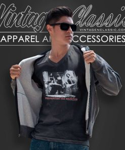 Rage Against The Machine Group Photo V Neck TShirt