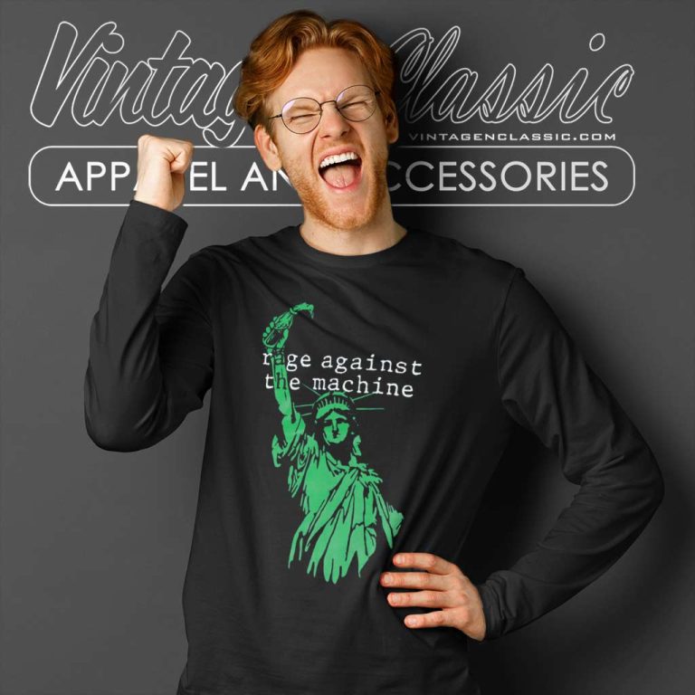 Rage Against The Machine Liberty Long Sleeve Tee Rage Against The Machine Liberty Long Sleeve Tee