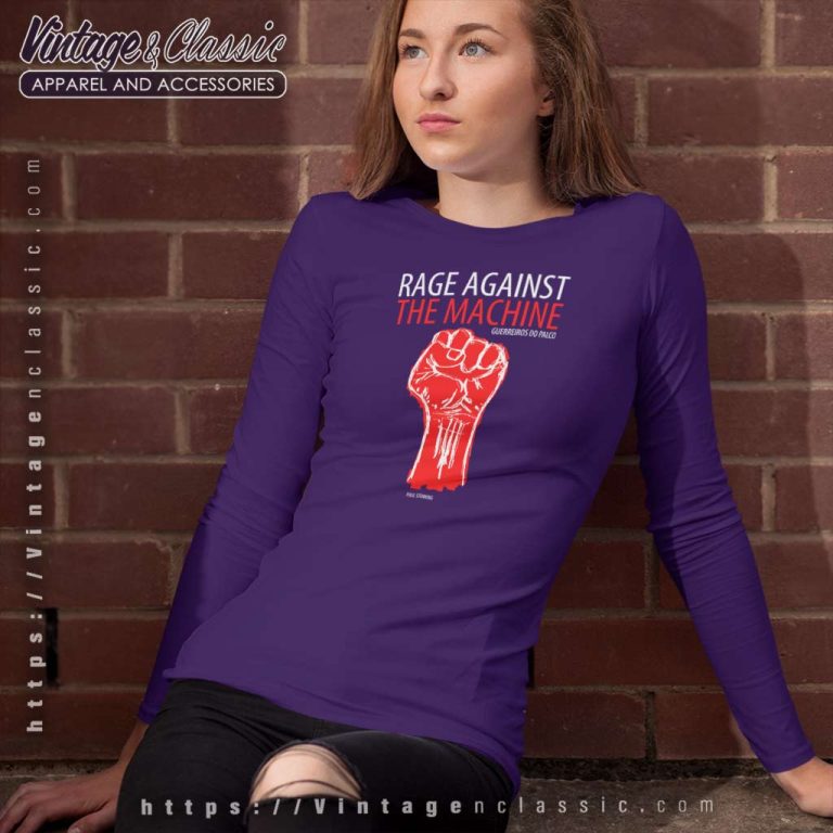 Rage Against The Machine Logo Long Sleeve Tee Rage Against The Machine Logo Long Sleeve Tee
