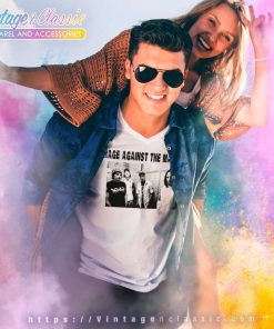 Rage Against The Machine North American Tour V Neck TShirt