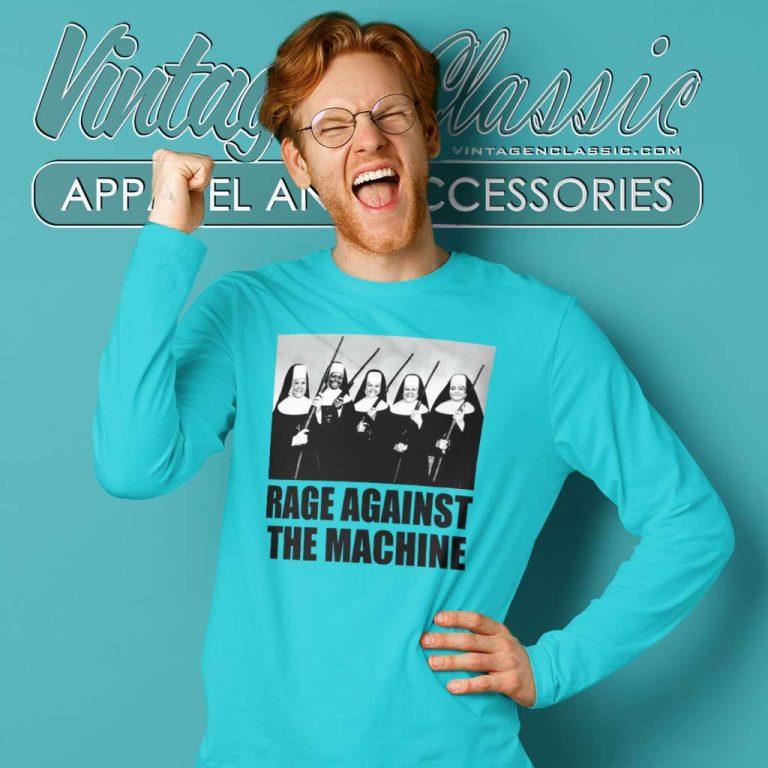 Rage Against The Machine Nuns With Guns Long Sleeve Tee Rage Against The Machine Nuns With Guns Long Sleeve Tee