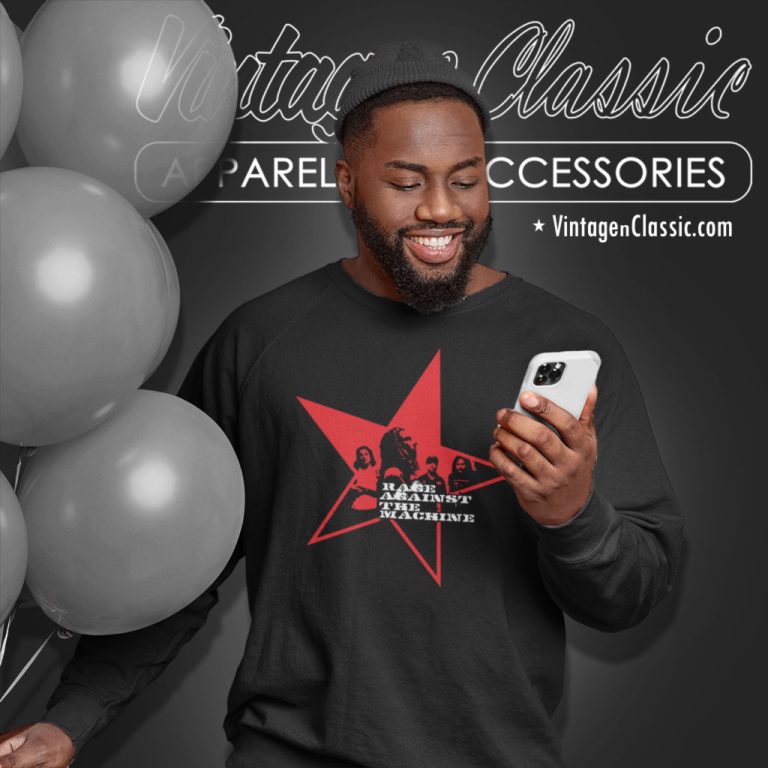 Rage Against The Machine Ratm Star Sweatshirt Rage Against The Machine Ratm Star Sweatshirt