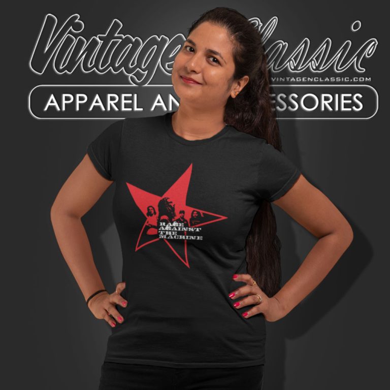 Rage Against The Machine Ratm Star Women T Shirt Rage Against The Machine Ratm Star Women T Shirt