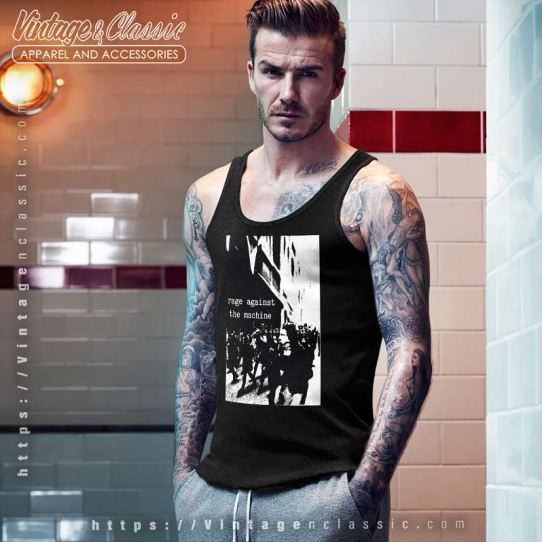 Rage Against The Machine Riot Tank Top Racerback Rage Against The Machine Riot Tank Top Racerback