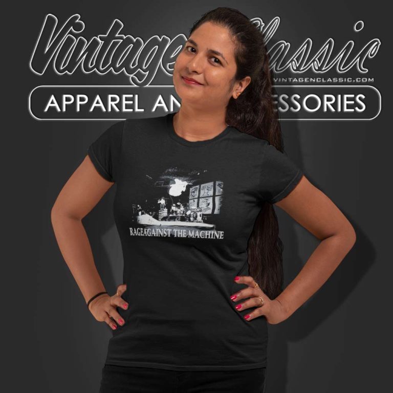 Rage Against The Machine Rock Band Women TShirt Rage Against The Machine Rock Band Women TShirt