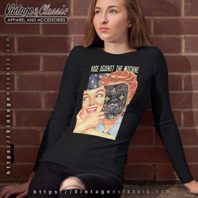 Rage Against The Machine Shirt Behind The Scene Machine Long Sleeve Tee Rage Against The Machine Shirt Behind The Scene Machine Long Sleeve Tee