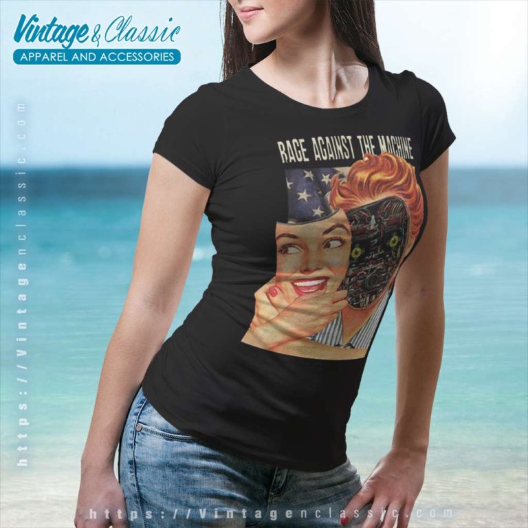 Rage Against The Machine Shirt Behind The Scene Machine Women TShirt Rage Against The Machine Shirt Behind The Scene Machine Women TShirt