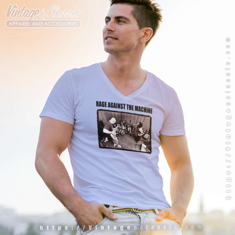 Rage Against The Machine Shirt People Of The Sun V Neck TShirt Rage Against The Machine Shirt People Of The Sun V Neck TShirt