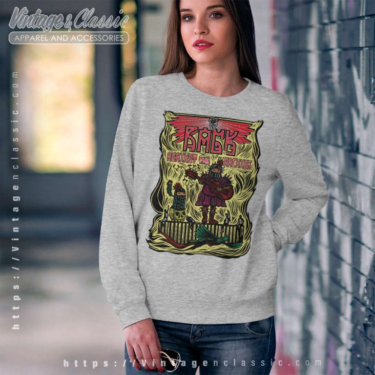 Rage Against The Machine Shirt Sin Fronteras Ni Banderas Sweatshirt Rage Against The Machine Shirt Sin Fronteras Ni Banderas Sweatshirt