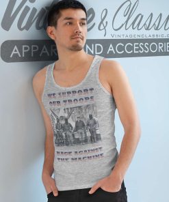 Rage Against The Machine Shirt Support Our Troops 4 Rage Against The Machine Shirt Support Our Troops Tank Top Racerback