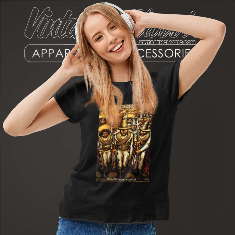Rage Against The Machine Shirt The Battle Of Mexico City Women TShirt Rage Against The Machine Shirt The Battle Of Mexico City Women TShirt