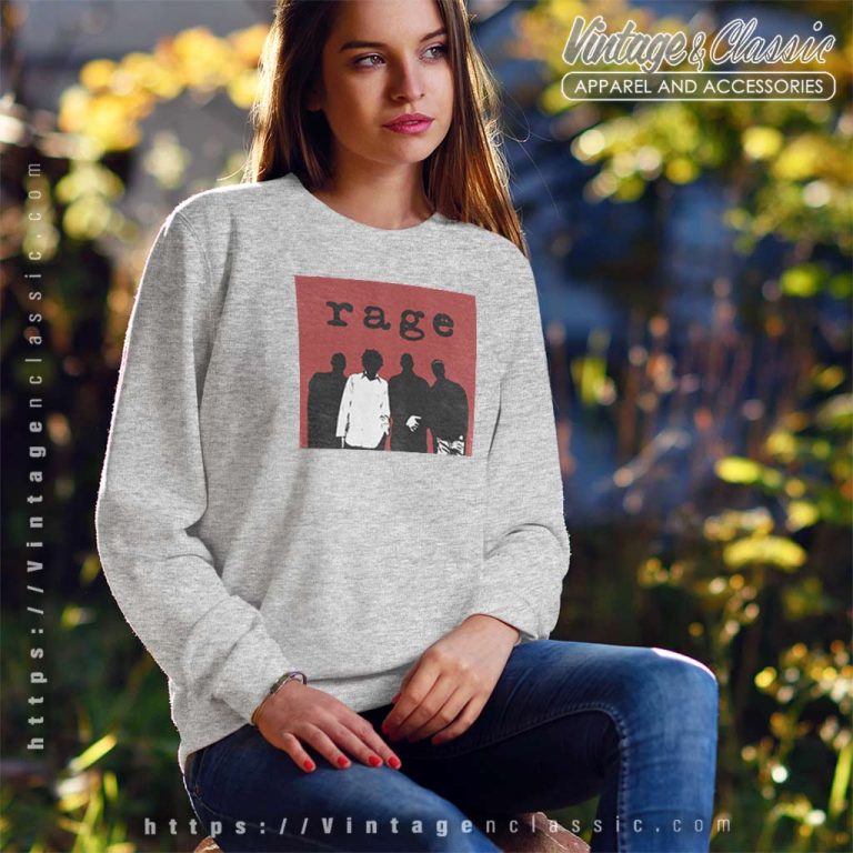 Rage Against The Machine Silhouette Box Sweatshirt Rage Against The Machine Silhouette Box Sweatshirt