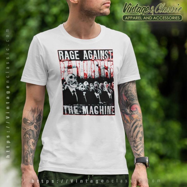 Rage Against The Machine Skull T Shirt Rage Against The Machine Skull T Shirt