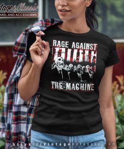 Rage Against The Machine Skull Shirt 6 Rage Against The Machine Skull Women TShirt