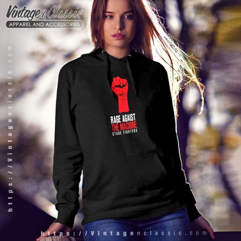 Rage Against The Machine Stage Fighters Hoodie Rage Against The Machine Stage Fighters Hoodie