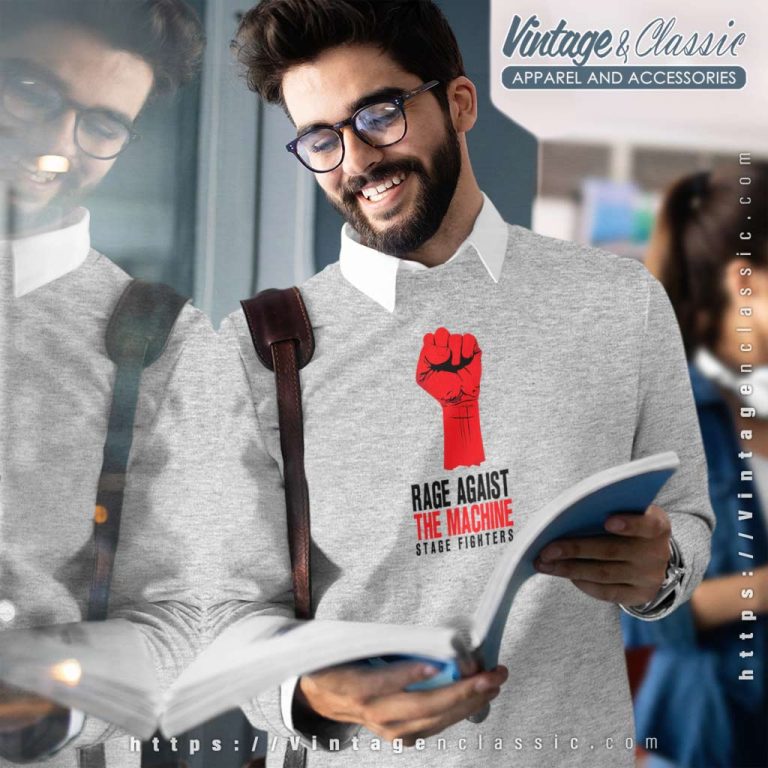 Rage Against The Machine Stage Fighters Sweatshirt Rage Against The Machine Stage Fighters Sweatshirt