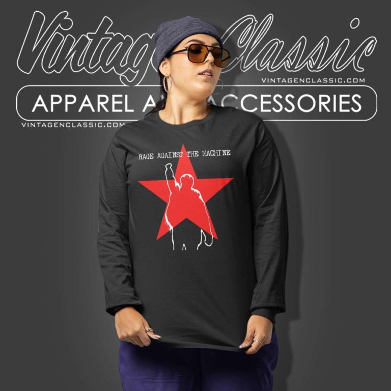 Rage Against The Machine Star Long Sleeve Tee Rage Against The Machine Star Long Sleeve Tee