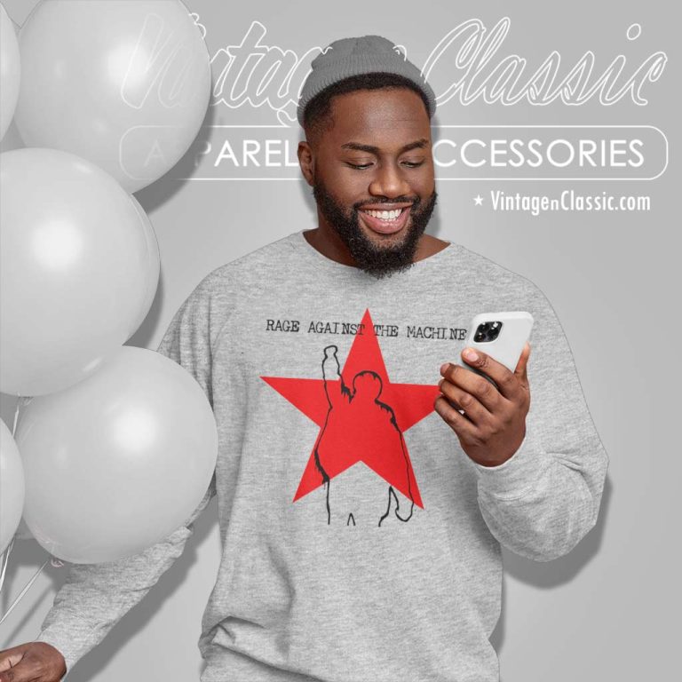 Rage Against The Machine Star Sweatshirt Rage Against The Machine Star Sweatshirt