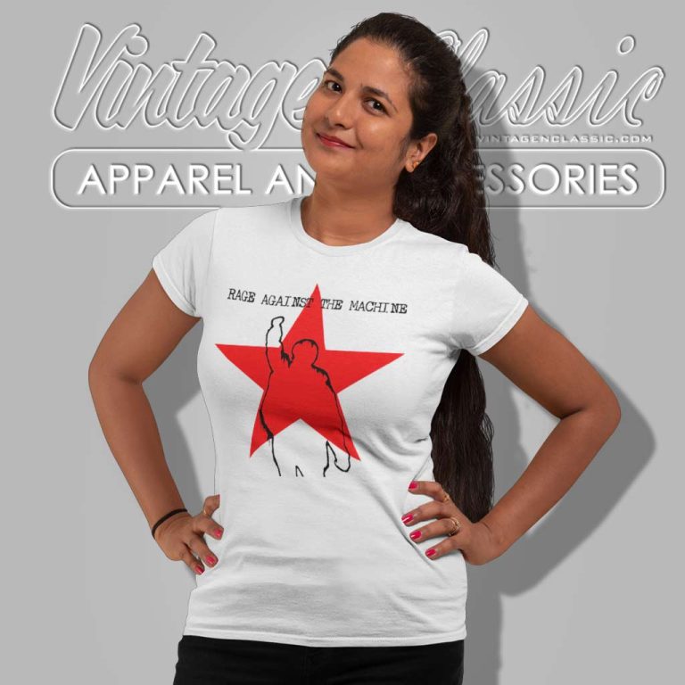 Rage Against The Machine Star Women TShirt Rage Against The Machine Star Women TShirt