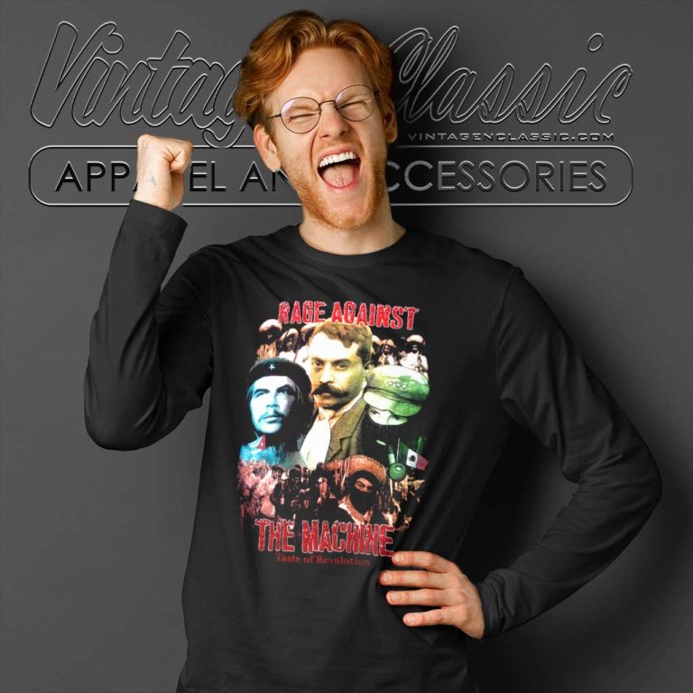 Rage Against The Machine Taste Of Revolution Long Sleeve Tee Rage Against The Machine Taste Of Revolution Long Sleeve Tee