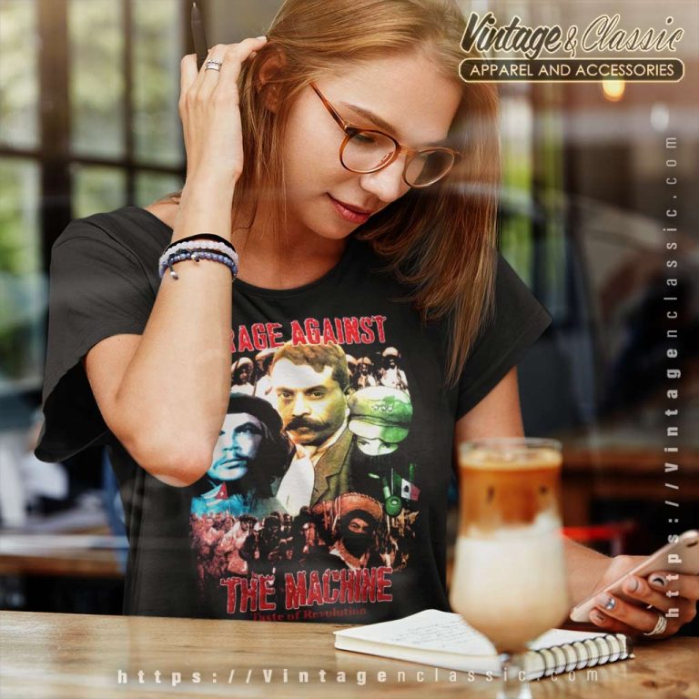 Rage Against The Machine Taste Of Revolution Women TShirt Rage Against The Machine Taste Of Revolution Women TShirt