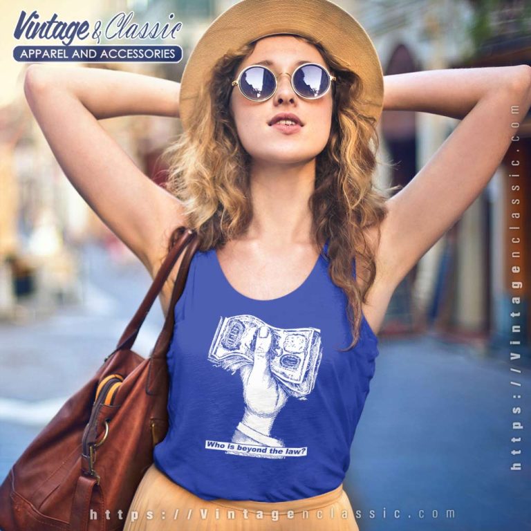 Rage Against The Machine Tour Who Is Beyond The Law Tank Top Racerback Rage Against The Machine Tour Who Is Beyond The Law Tank Top Racerback