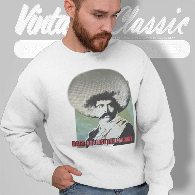 Rage Against The Machine Vintage Emiliano Zapata Sweatshirt Rage Against The Machine Vintage Emiliano Zapata Sweatshirt