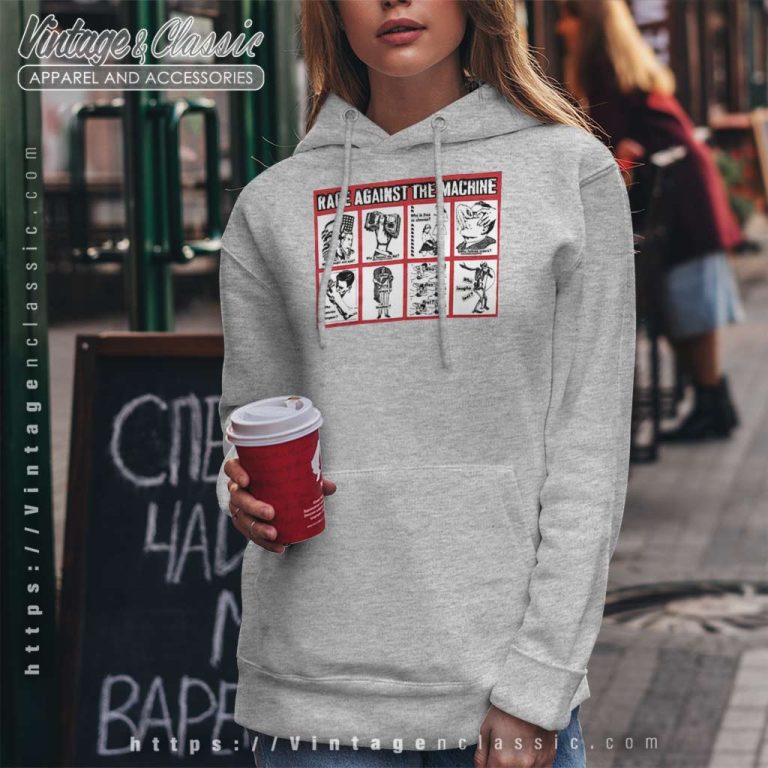 Rage Against The Machine X Barbara Kruger Hoodie Rage Against The Machine X Barbara Kruger Hoodie