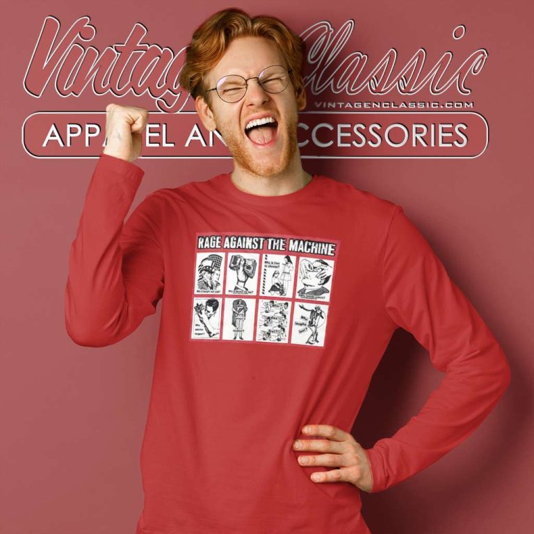 Rage Against The Machine X Barbara Kruger Long Sleeve Tee Rage Against The Machine X Barbara Kruger Long Sleeve Tee