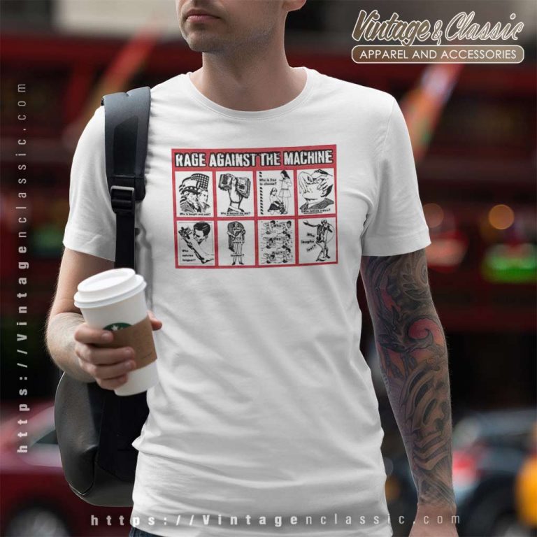 Rage Against The Machine X Barbara Kruger T Shirt Rage Against The Machine X Barbara Kruger T Shirt