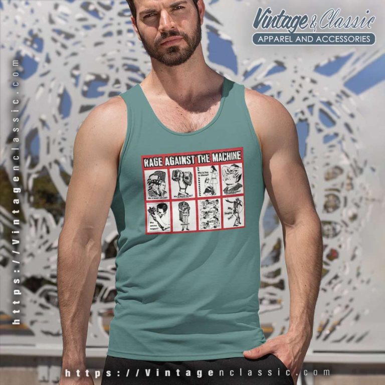 Rage Against The Machine X Barbara Kruger Tank Top Racerback Rage Against The Machine X Barbara Kruger Tank Top Racerback