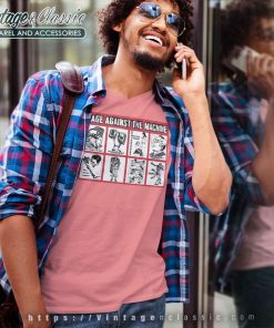 Rage Against The Machine X Barbara Kruger V Neck TShirt