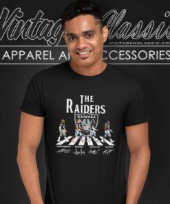 Raiders Abbey Road Signatures Shirt Woodson Long Allen Jackson T Shirt