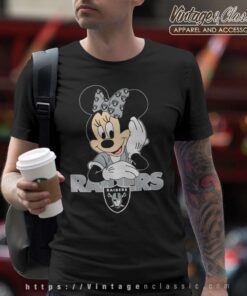 Raiders American Football Team Minnie Mouse T Shirt
