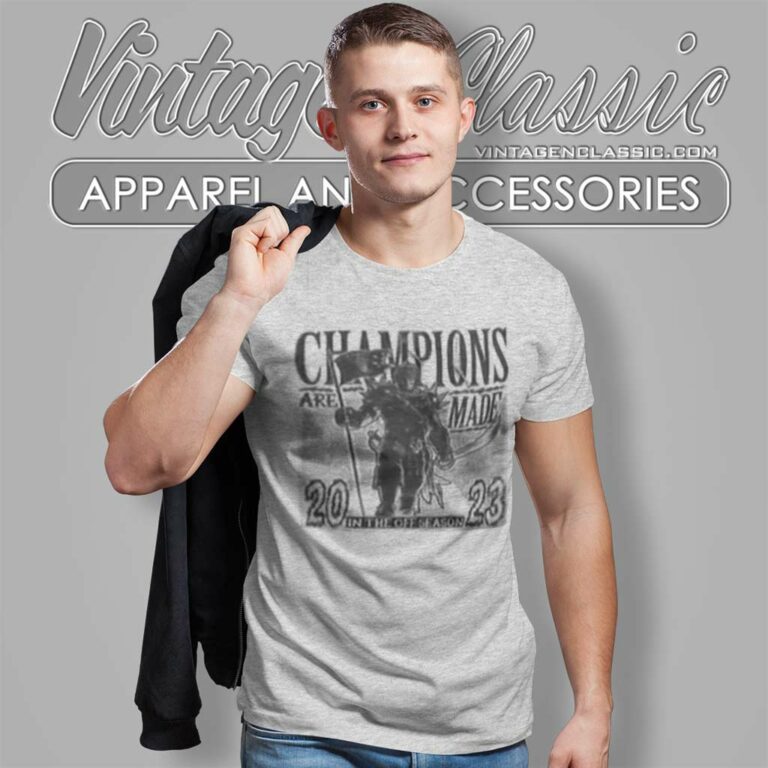Raiders Antonio Pierce Champions Are Made 2023 In The Off Season T Shirt Raiders Antonio Pierce Champions Are Made 2023 In The Off Season T Shirt