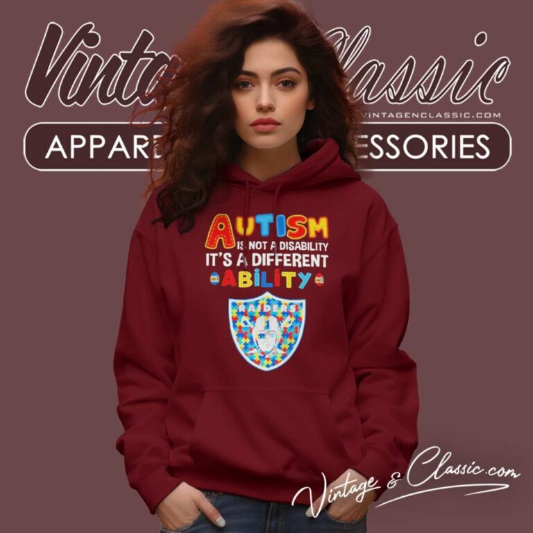 Raiders Autism Is Not A Disability Nfl Raiders Autism Is Not A Disability Nfl Hoodie Raiders Autism Is Not A Disability Nfl Raiders Autism Is Not A Disability Nfl Hoodie