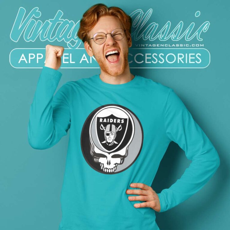Raiders Grateful Dead Steal Your Face Long Sleeve Tee Raiders Grateful Dead Steal Your Face Long Sleeve Tee