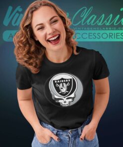 Raiders Grateful Dead Steal Your Face Women TShirt