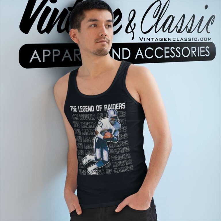 Raiders Legend Cliff Branch Football Tank Top Racerback Raiders Legend Cliff Branch Football Tank Top Racerback