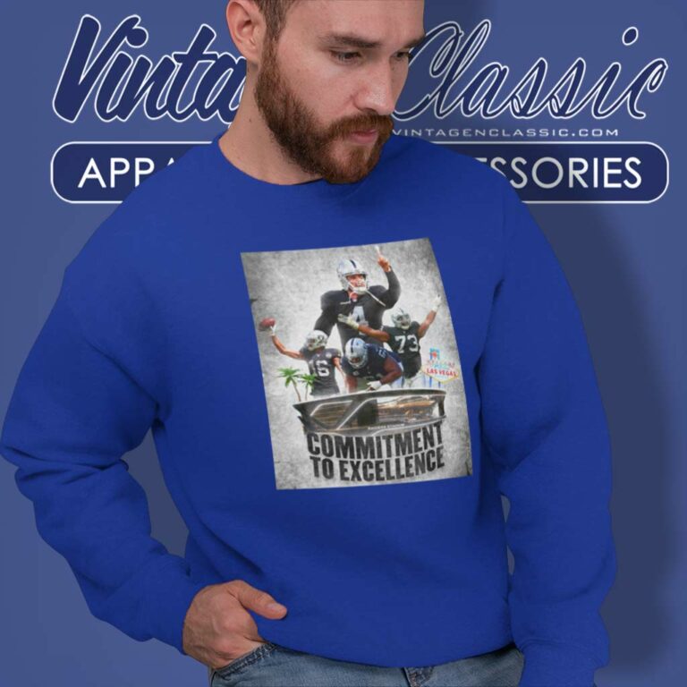 Raiders Team Memorial Day Commitment To Excellence Sweatshirt Raiders Team Memorial Day Commitment To Excellence Sweatshirt