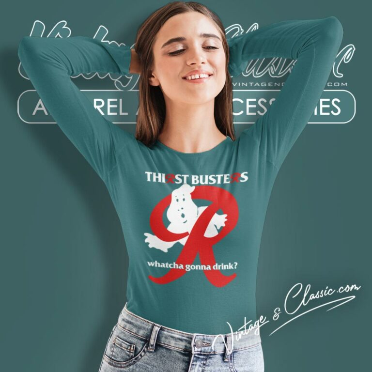 Rainier Beer Thirst Ghostbusters Long Sleeve Tee Rainier Beer Thirst Ghostbusters Long Sleeve Tee