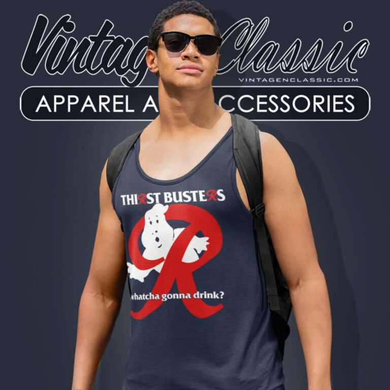 Rainier Beer Thirst Ghostbusters Tank Top Racerback Rainier Beer Thirst Ghostbusters Tank Top Racerback