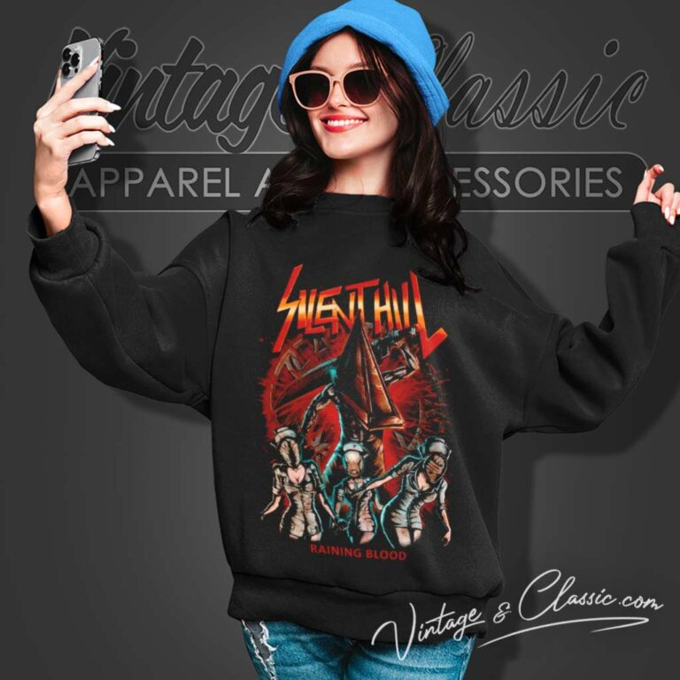 Raining Blood Silent Hill Sweatshirt Raining Blood Silent Hill Sweatshirt