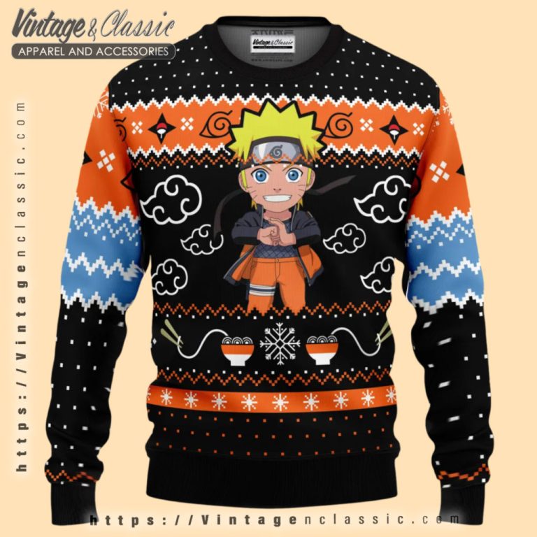 Ramen Uzumaki Naruto Ugly Christmas Sweater Ugly Christmas Sweater Ramen Uzumaki Naruto Ugly Christmas Sweater Ugly Christmas Sweater