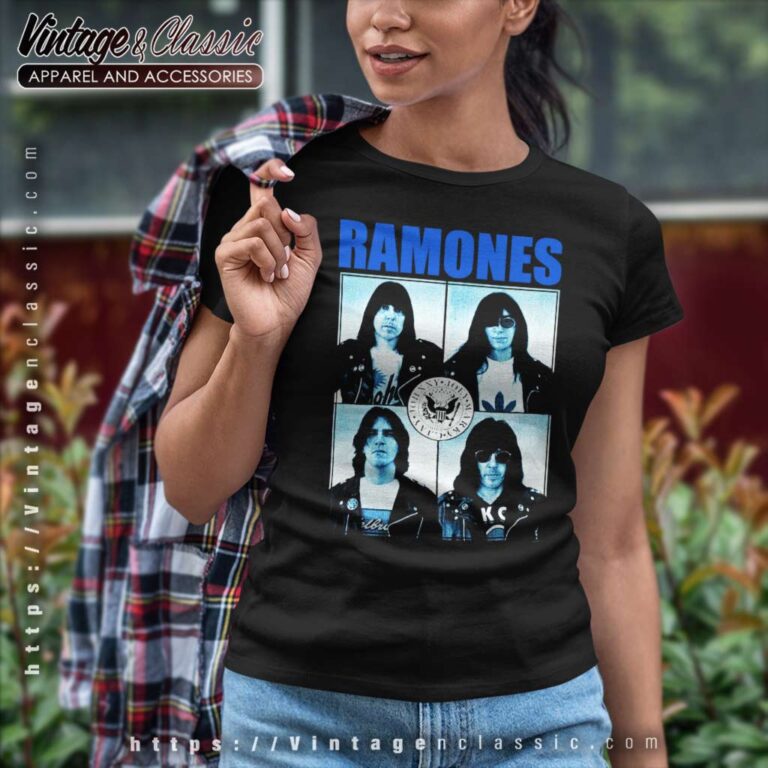 Ramones Adios Amigos Women TShirt Ramones Adios Amigos Women TShirt