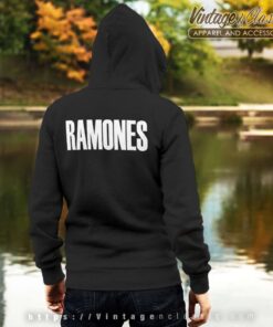 Ramones Backside Hoodie