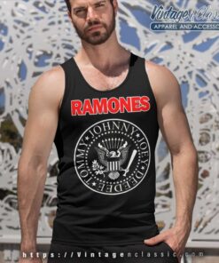 Ramones Classic Logo Tank Top Racerback