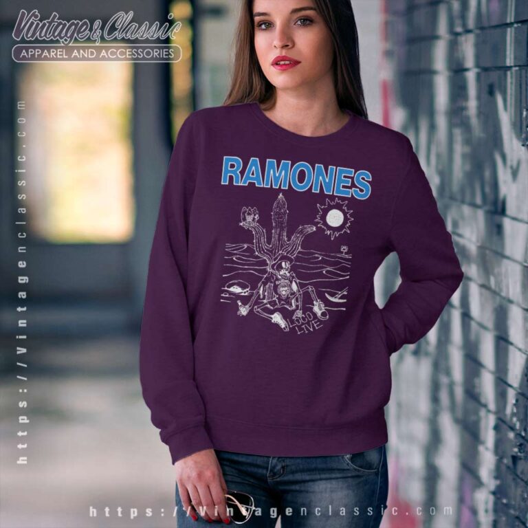 Ramones Loco Live Sweatshirt Ramones Loco Live Sweatshirt